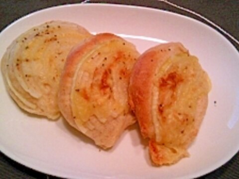 HBで玉ねぎパン
